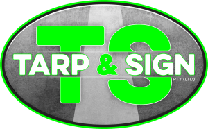Tarp and Sign
